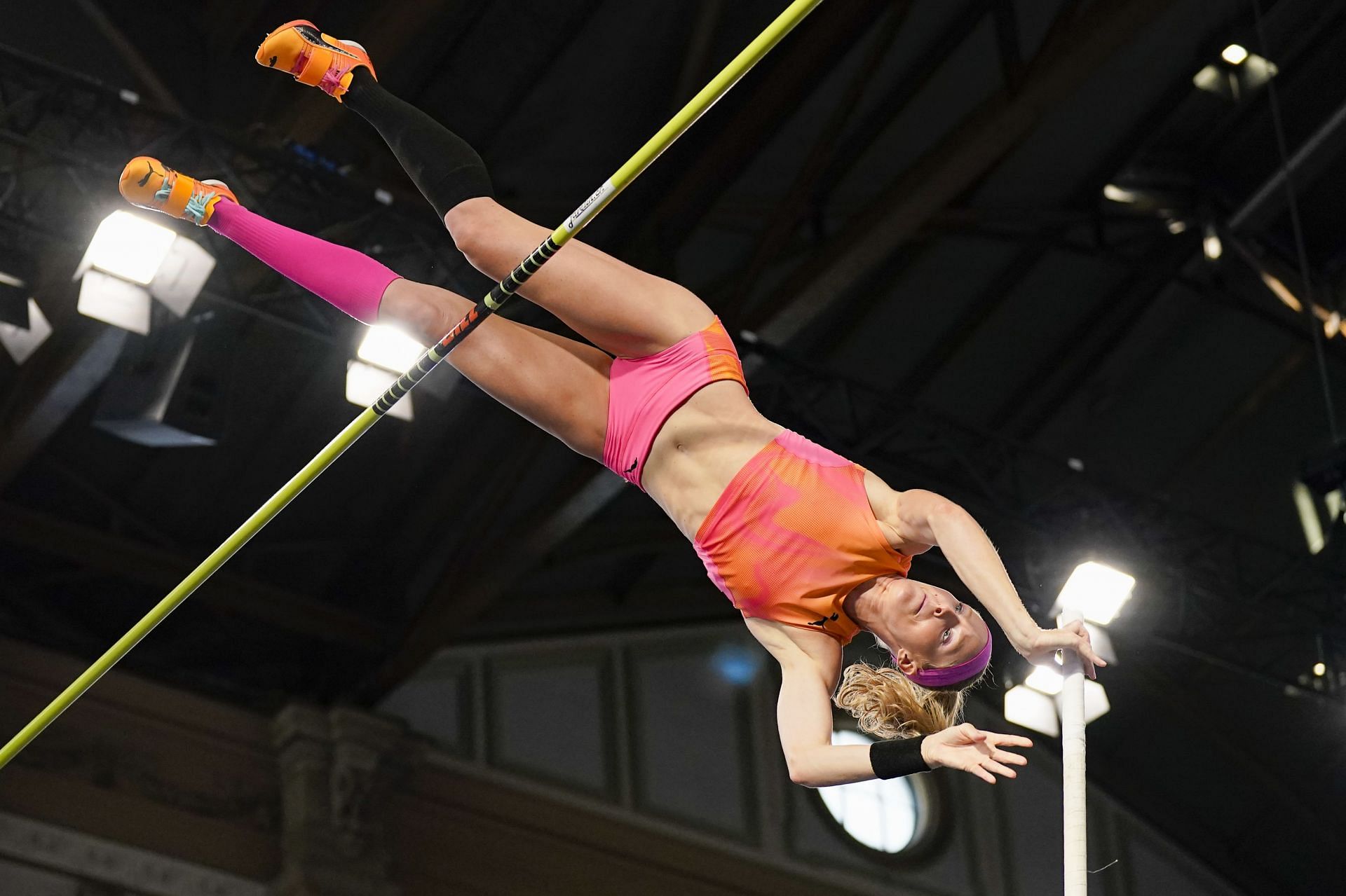 USA's Sandi Morris will compete in pole vault at Rome Diamond League 2025 (Photo Daniela Porcelli/by Eurasia Sport Images/Getty Images)